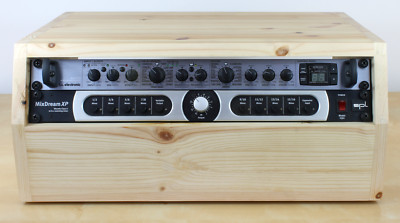 Solid Pine 2u abgewinkelt 19'' Zoll Holz Rack Einheit/Koffer/Schrank Studio/DJ/Aufnahme