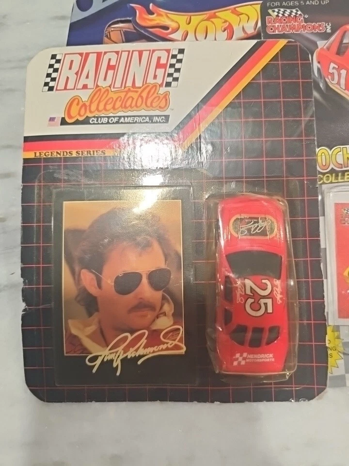 Tim Richmond RCCA Legend 1:64 #25 1991 Kyle Petty #42 Nascar amarillo suave  Foto 4 de 4