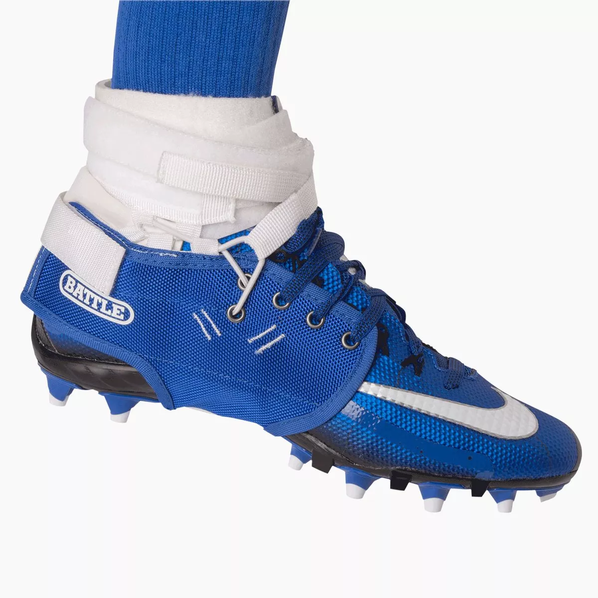 Battle Sports xFAST Over the Cleat Ankle Support System Brace Football Spatting