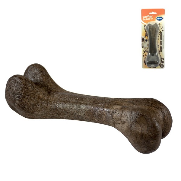 Yummy Schokoladenknochen Kauspielzeug - Hundespielzeug Knochen Zahnpflege 11485-image