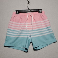 Chubbies Swim Trunks Mens Small On The Horizons 5.5" Inseam Shorts Active Dad