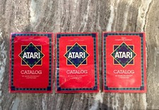 Original - 1982 1981 - ATARI 2600 Catalog Vintage CO16725-REV E and REV D