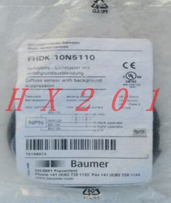ONE NEW BAUMER Photoelectric Sensor FHDK 10N5110 #F9