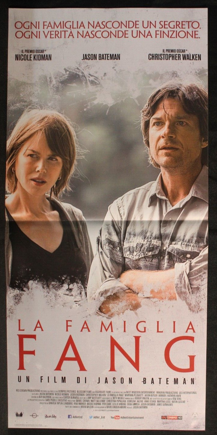Locandina originale film La famiglia Fang (2015) - Regia di Jason Bateman