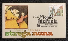 2023 Tomie dePaola Forever Stamp Strega Nona FDC - Ciccolella  Cachets