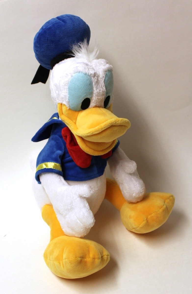 ぬいぐるみ・マスコット Disney Donald Duck Plush Doll Large Disney Store Donald Duck Plush 15 Inch | eBay