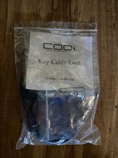 CODi Key Cable Lock, Black