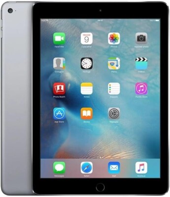 Apple iPad Air 2 64GB , Wi-Fi, 9.7in - Space Gray . Works good Apple iPad Air 2 64GB , Wi-Fi, 9.7in - Space Gray . Works good