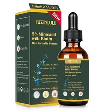 5 Minoxidil Hair Growth Oil, Hair Serum for Healthier and Thicker Hair, 60ML