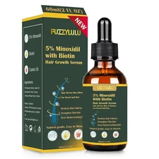 5% Minoxidil Hair Growth Oil, Hair Serum for Healthier and Thicker Hair, 60ML