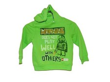 Star Wars Darth Vader Does Not Play Well Hoodie Sweatshirt 5-6 Boys New