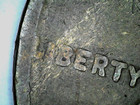 1913 Lincoln wheat penny, rare,  L of Liberty on the rim RARE — photo 3