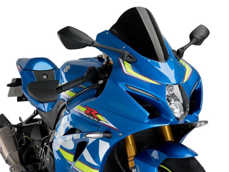 Puig Black R-Racer Screen Suzuki GSX R 1000 R 2017-2021