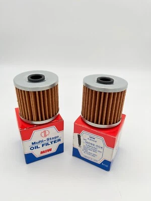 Kawasaki KLR 250 600 650 KLX 250 KL 600 2 STÜCK Ölfilter Oilfilter Filter #14554 - Bild 1 von 4