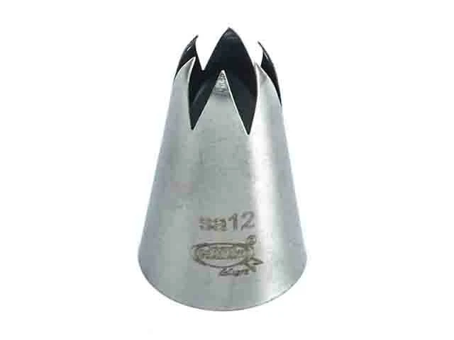 Embout Pour Gâteaux Étoile Fermée SA12, Acier, Neuf - Photo 1/1