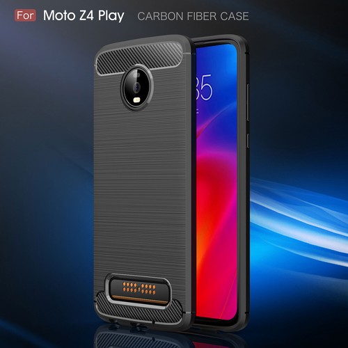 Slim Flexible Shockproof Protective Case Armor For Motorola Moto Z4 / Z4 Play - Picture 3 of 10
