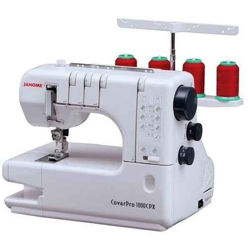 Janome Sewing Machine 1000 CPX CoverPro Coverhem 3 Needle Refurbished