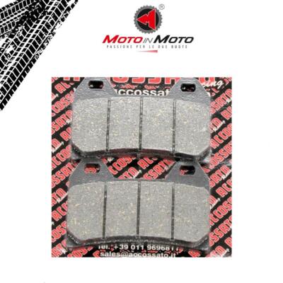 Vordere Organische Bremsbeläge Accossato Racing AGPA96OR