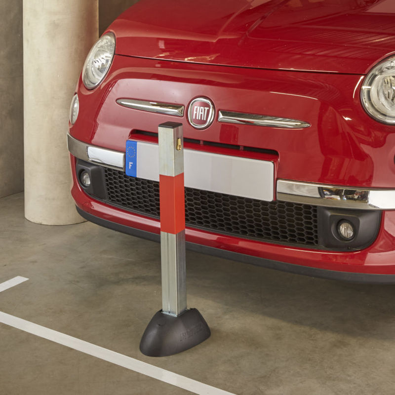 Bloc parking Mottez B321P haute résistance avec serrure intégrée