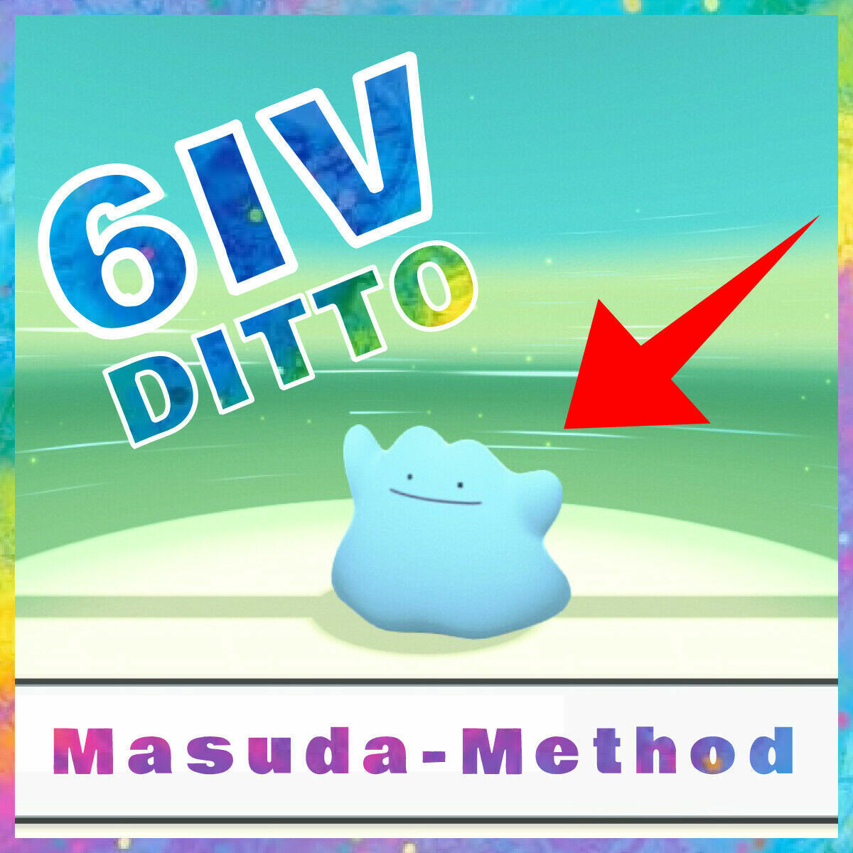 DITTO SHINY 6IV Japanese Masuda POKEMON Scarlet and Violet -  Israel