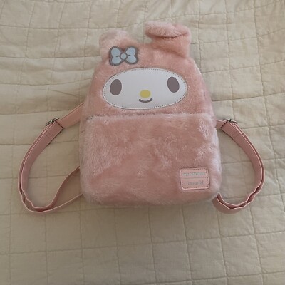 Sanrio Hello Kitty Loungefly My Melody Fuzzy Mini Cosplay  display picture 2