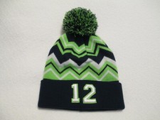 Seattle Seahawk 12 Player Beanie