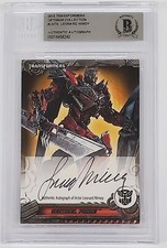 2012 Breygent Transformers Autograph Leonard Nimoy as Sentinal Prime Beckett