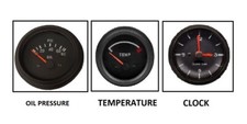 Aftermarket Porsche 914 Replica Temperature Oil Pressure Clock Set 91464111830 Aftermarket Porsche 914 Replica Temperature Oil Pressure Clock Set 91464111830