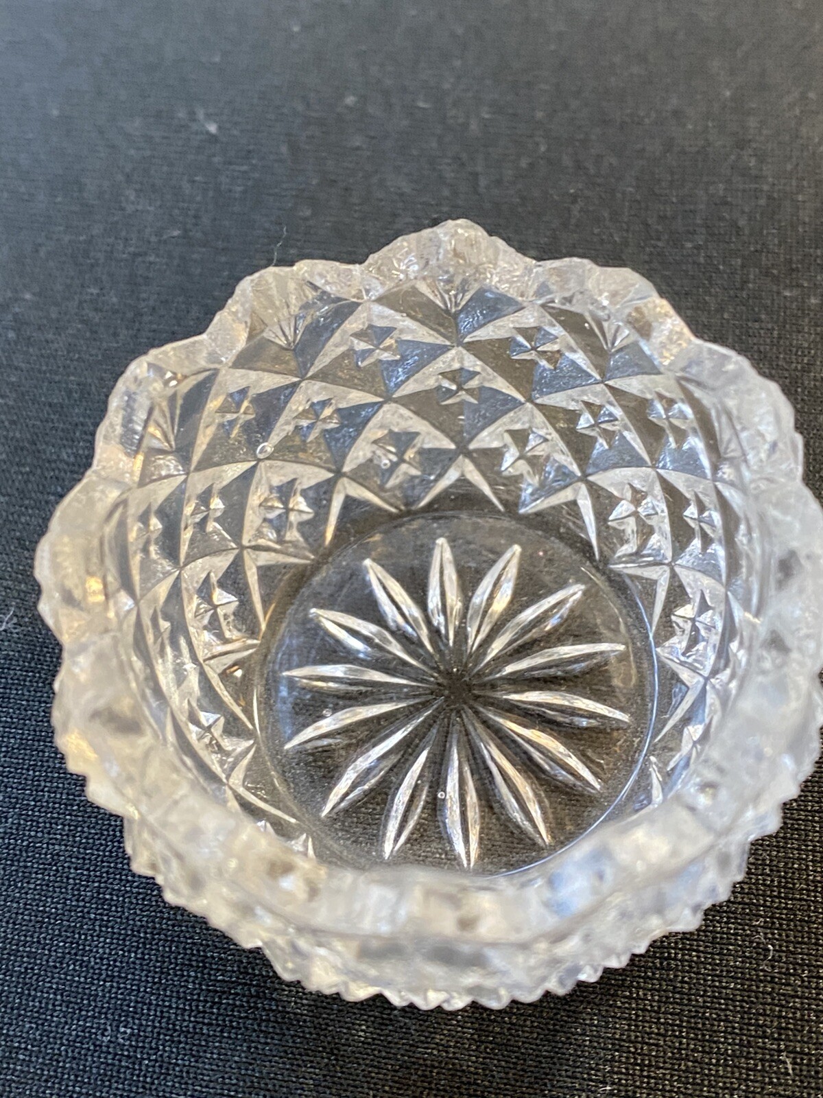 EAPG Westmoreland Specialty Co No. 300 (OMN) 1890 Open Salt Cellar Thumbelina