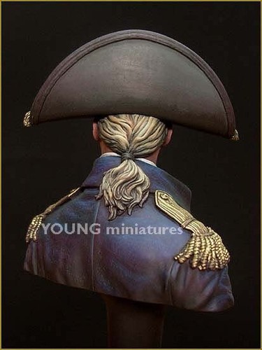 Young Miniatures - Royal Navy Captain 1806 Lucky Jack 1/10th Resin Bust - YH1814 - Picture 6 of 9
