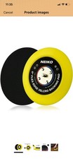 Neiko 30267A Flexible-Edge Hook-and-Loop Backing Pad for DA 6 Inches 1/4 In