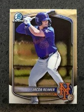 2025 Bowman Draft Chrome BDC-188 Jacob Reimer, New York Mets