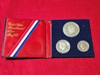 1776-1976 US Bicentennial Silver 3 Piece Proof Set.                     #MF-3812 — photo 2