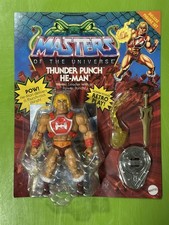 Masters of the Universe Origins  Thunder Punch He-Man  Deluxe Action Figure New
