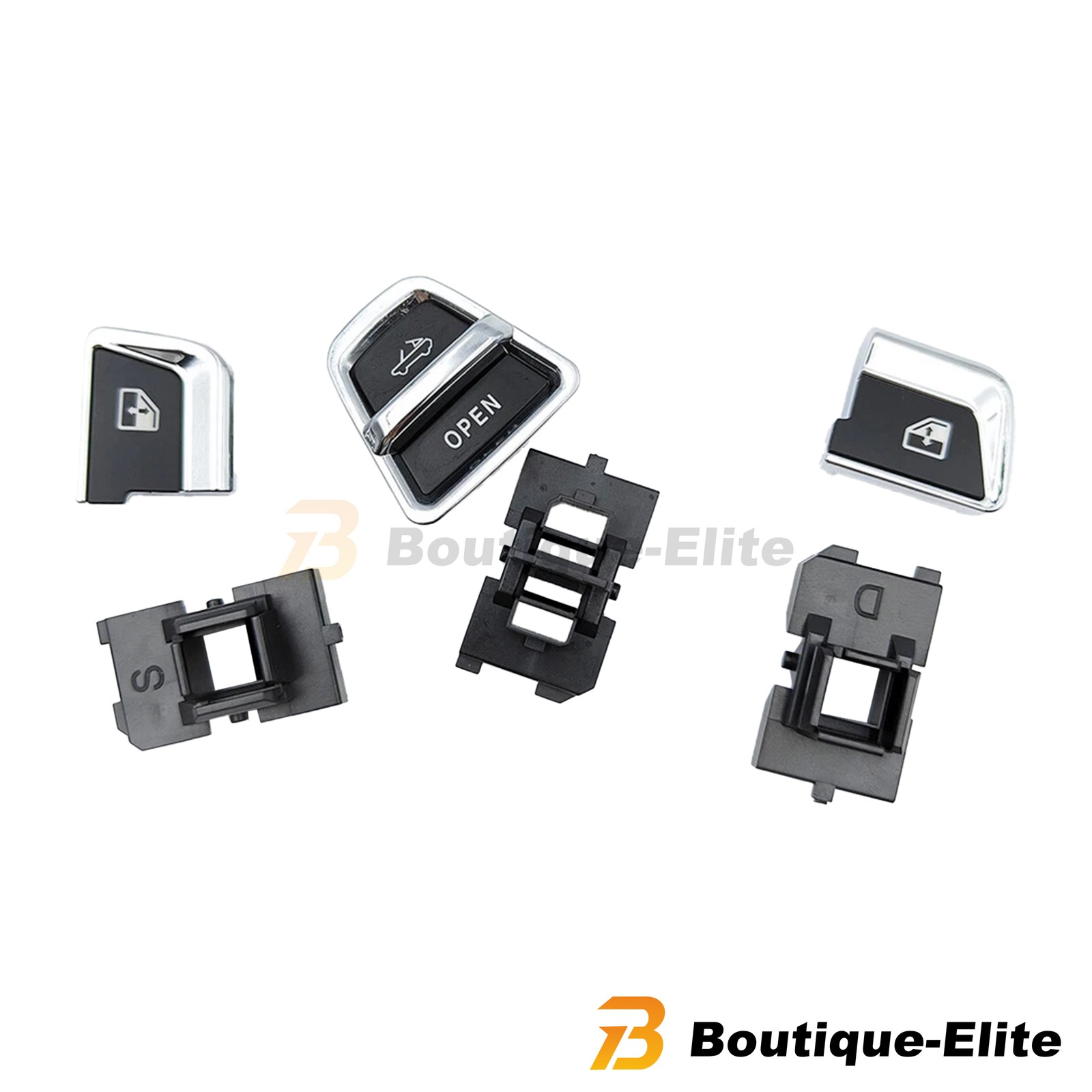Left Right Power Window Button+Bracket Roof Control For 09-14 Ferrari California