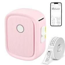 Mini Label Maker Machine Bluetooth Thermal Label Printer for Price Tag Food Date