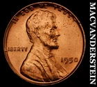 1950 Lincoln Wheat Cent - Red Choice Gem Brilliant Unc  No Reserve  #i661