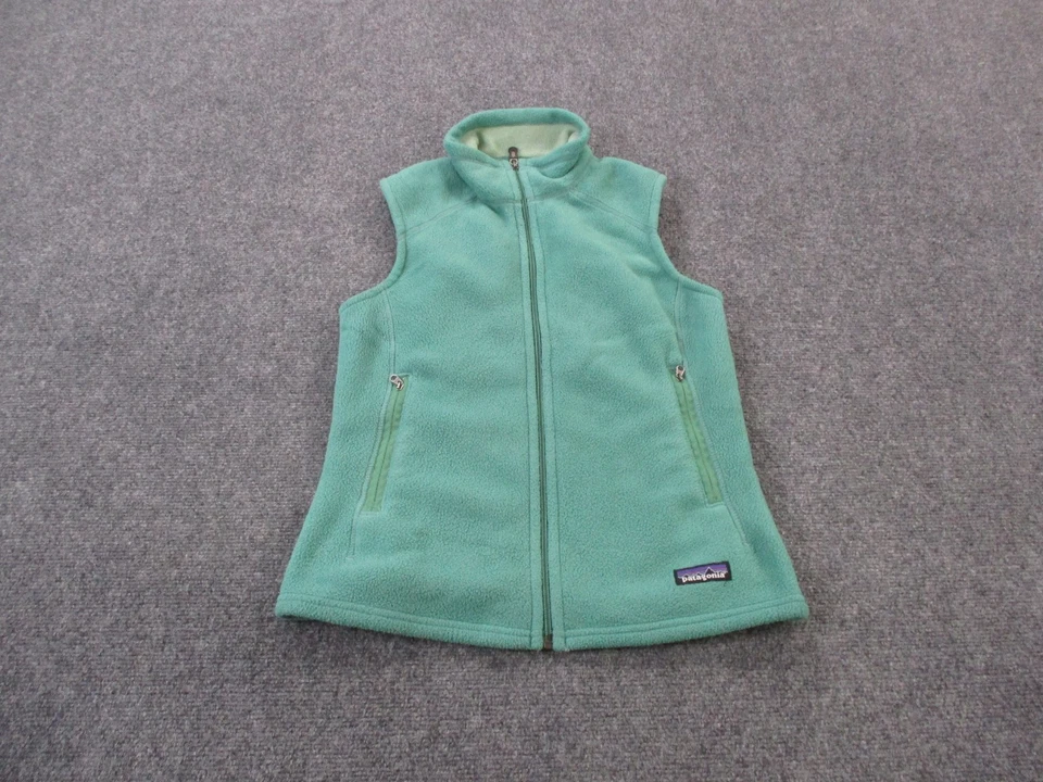 Patagonia Vest Jacket Women XS Fleece Synchilla Outdoor Hiking Camping 11446 - Image 2 of 4