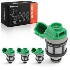 A-Premium 2 Holes Fuel Injectors Set of 4 Compatible with Nissan Frontier 199...