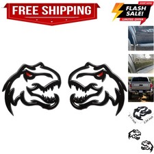 A Pair Redeye Dinosaur Metal Emblem For Dodge Ram Trx 1500 2500 3500 Charger ... A Pair Redeye Dinosaur Metal Emblem For Dodge Ram Trx 1500 2500 3500 Charger ...