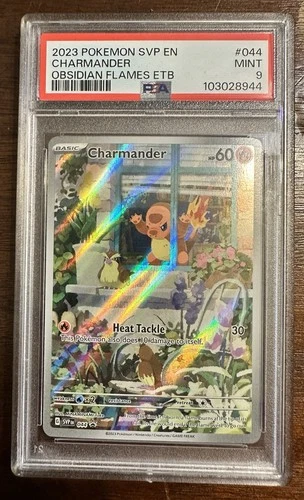 PSA 9 Charmander 044 Sv: Scarlet & Violet Holo Promo Card