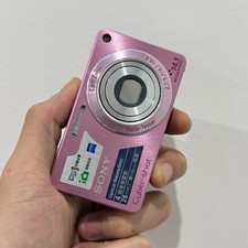 Sony Cyber-shot DSC-W350 Camera 14.1MP 4x Optical Zoom Pink Date/Time Stamp