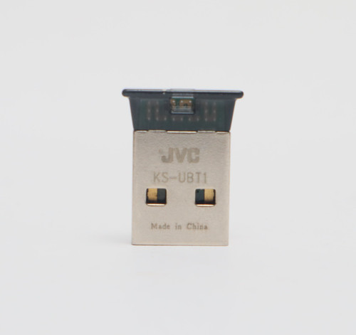 Genuine JVC KS-UBT1 USB Bluetooth Adapter Dongle Black OEM Tested Works - USA