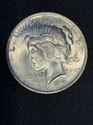 1923 $1 Peace Dollar. AU Nice Condition.