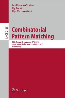 Combinatorial Pattern Matching | Ferdinando Cicalese (u. a.) | Taschenbuch | xix