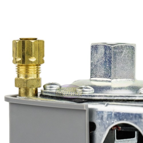 Square D 95-125 PSI Air Compressor Pressure Switch Control Valve 9013FHG12J52M1X - Picture 8 of 9