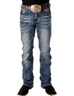 B. Tuff Western Jeans Mens Revved Up 36 Short Light Wash MREVVP CLEARANCE — photo 1