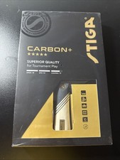 Racchetta da ping pong STIGA Carbon+ livello professionale - T1075 NUOVISSIMA IN SCATOLA