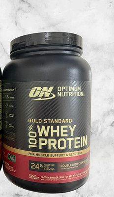 Optimum Nutrition Gold Standard 100% Whey Protein Powder Chocolate 24.05oz NEW