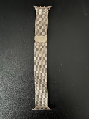 Apple Watch Gold Stainless Steel Milanese Loop